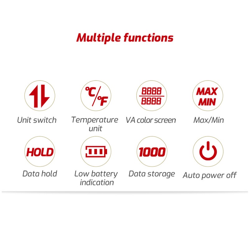 TASI TA642B Digital Anemometer Handheld Wind Speed Meter Measuring Air