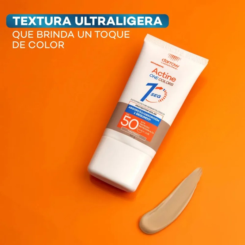 Darrow Protector Solar Actine One Colors Tono 2 40g Fps50