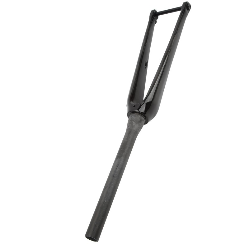 Full Carbon Fiber Bike Front Fork Road Bicycle Tapered Tube