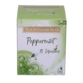 New English Teas English Garden Pure Peppermint Tea 10 Teabags (Pack of 6, Total 60 Teabags)
