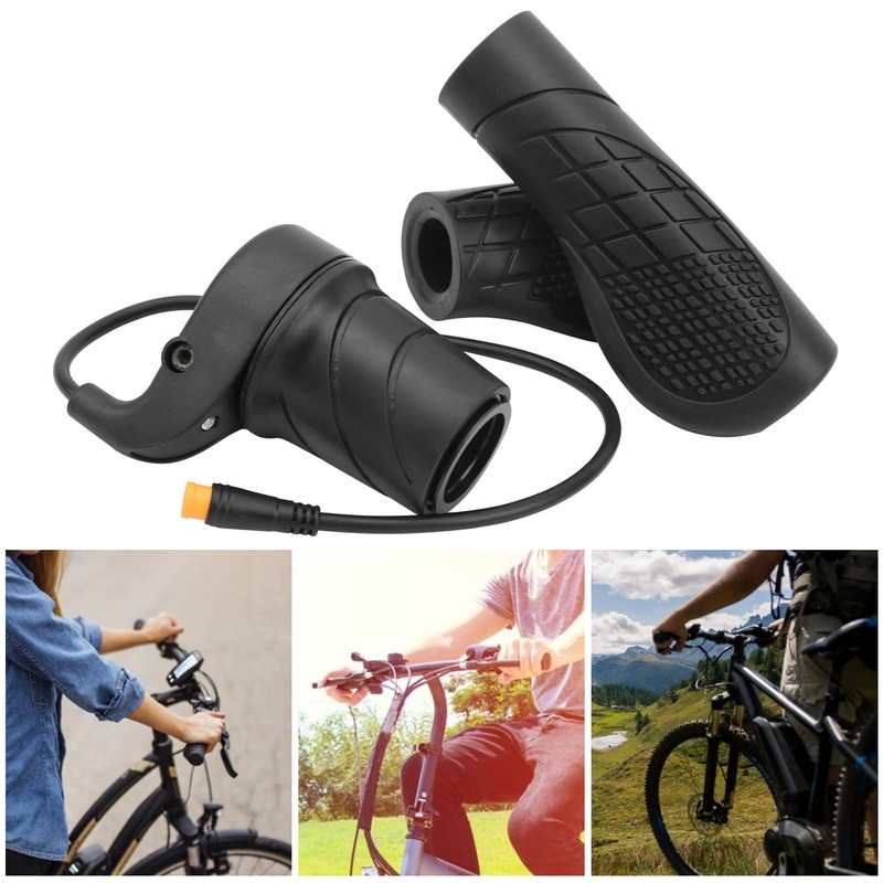 Half Twist Throttle, Waterproof 20X eBike Motor Twist Throttle Handle