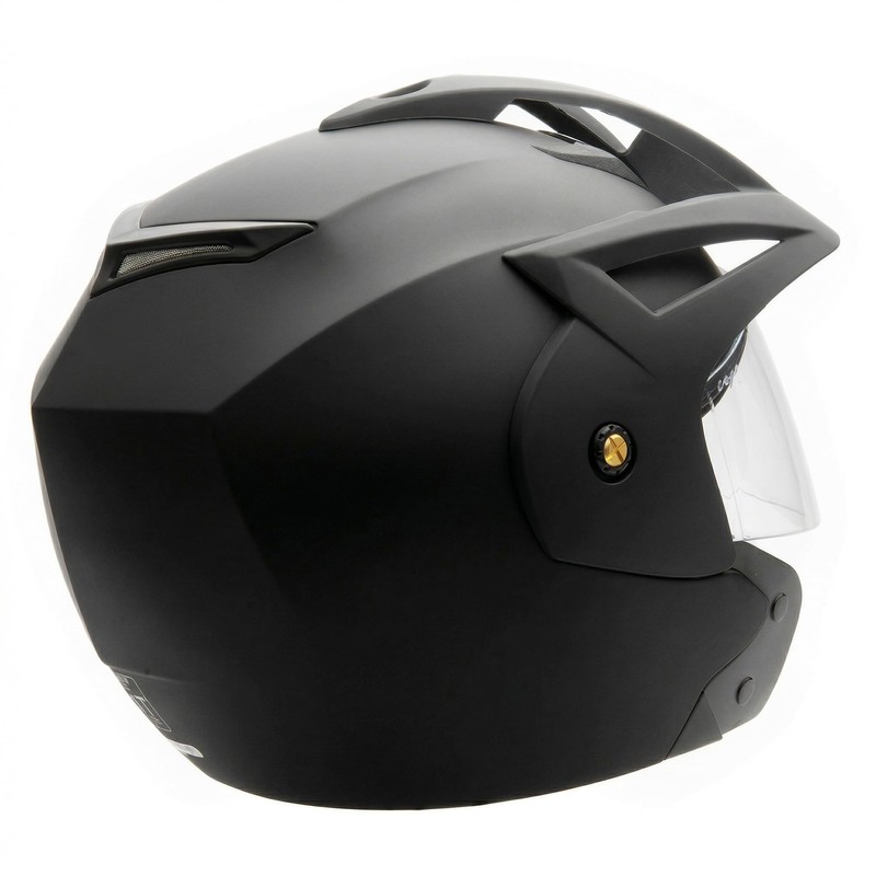 MMG Model 20 Motorcycle Open Face Helmet DOT Street Legal