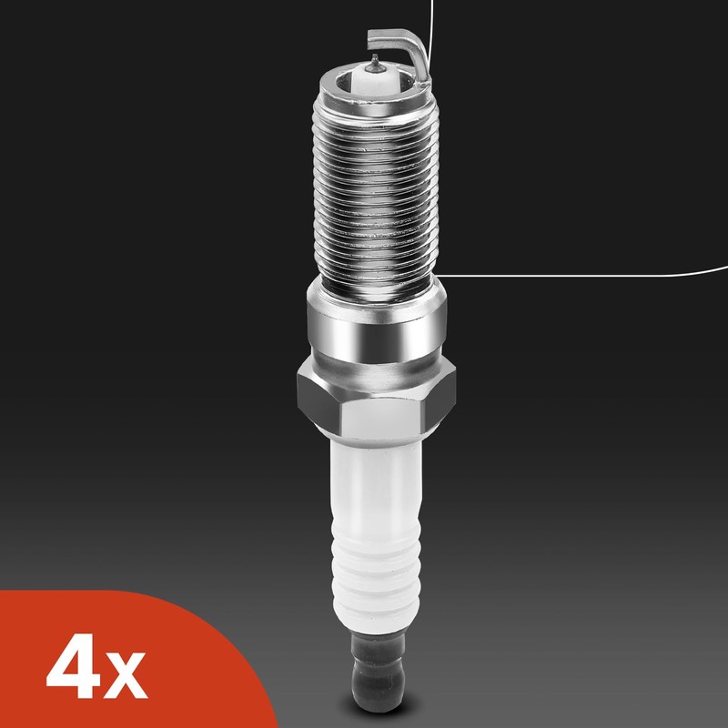 A-Premium Set of 4 Ignition Coil Pack and Iridium Spark
