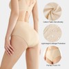 BATTEWA Washable Incontinence Underwear for Women, Leak-Proof High-Waisted Cotton Underwear