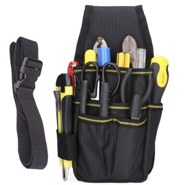 Tool Bag Belt Tool Belt Bag Oxford Fabric Professional Waterproof Tool Bag Multifunctional Electrician Tools Bag for Craftsmen Electricians Technical Maintenance Man
