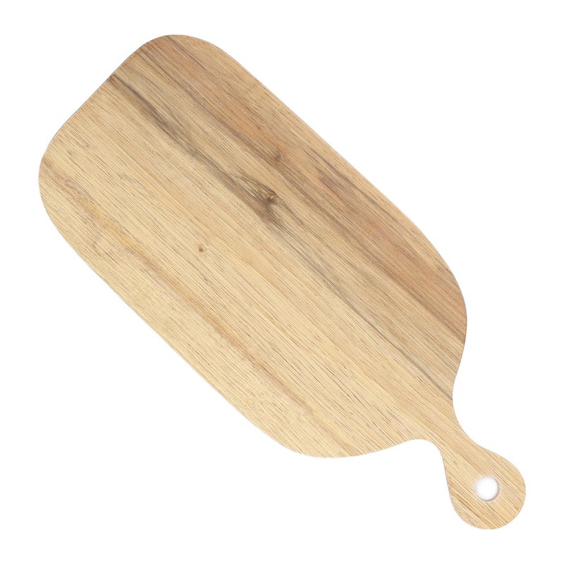 Wood Cutting Board with Handle Hand Polished Beautiful Chopping Board