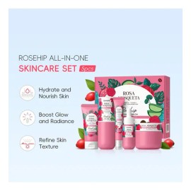 Set Quiyum Cuidado Cutis Hidratación Brillo, 5 Unidades . ,,