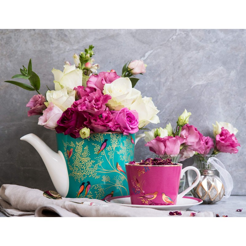 Sara Miller London for Portmeirion Chelsea Collection Tea Cup &