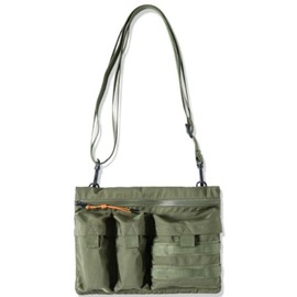 Tsutael Military Sacoche Small Shoulder Bag, armygre