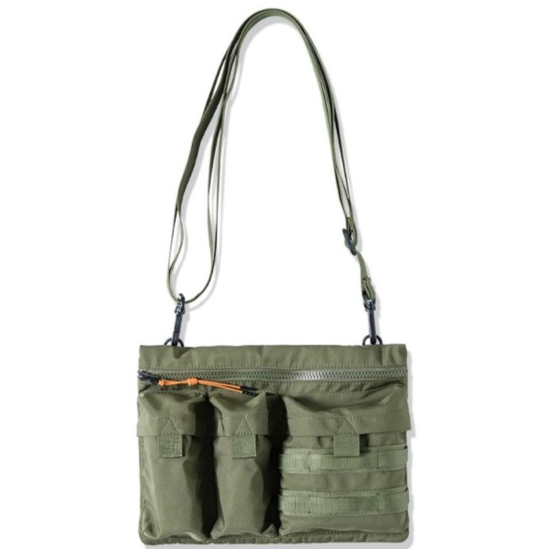 Tsutael Military Sacoche Small Shoulder Bag, armygre