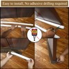 JUJIBL Under Door Draft Stopper Draft Blocker for Bottom of