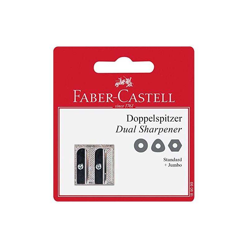 Faber Castell 189099 Metal Double Sharpener
