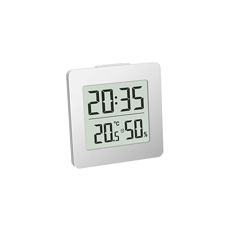 TFA Dostmann Digital Thermo-Hygrometer TFA 30,5038,54 Silver room climate control