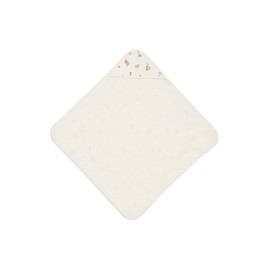 Jollein Kapuzenhandtuch Baby - Riverside - Baumwolle - 75x75cm - OEKO-TEX-Zertifziert - Babyhandtuch mit Kapuze für Mädchen und Jungen