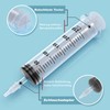 Syringe 250 ml, bubble syringe, plastic syringe, dosing syringe for