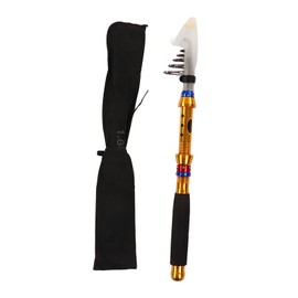 Fishing Rod Telescopic High Sensitivity Lightweight Fishing Pole With Storage Bag for Freshwater 1.8m/70.9in