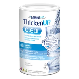 ThickenUp Clear, Instant Food and Drink Thickener, 125g Canister