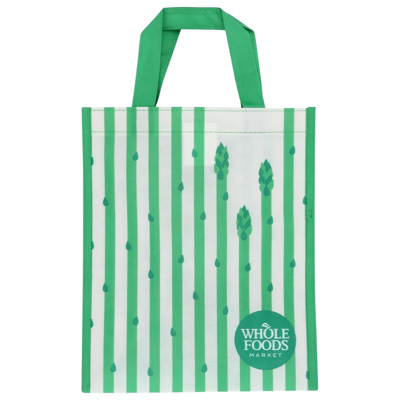 Whole Foods Market, Small Reusable Shopping Bag, Grocery Tote, 3.5