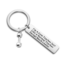 TGBJE I'm A GYM Teacher Just Like A Normal Teacher Except Much Cooler Fitness Coach Gift Gym Trainer Gifts Thank You Gift (Gym Teacher)