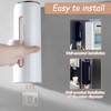Cup Dispenser, Wall Mounted Bathroom Cup Holder fits 5-7oz Plastic