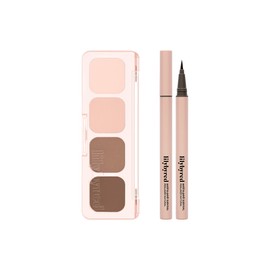 Lilybyred Mood It Palette + Pen Liner Natural 2-piece set / 릴리바이레드 무드 잇 팔레트 + 펜라이너 내추럴 2종세트