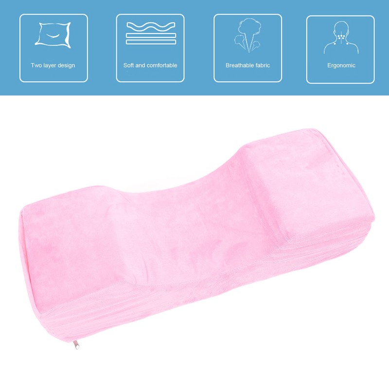 U Shape Eyelash Pillow Eyelash Grafting Pillow Comfortable Velvet Eyelash