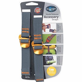Sea to Summit Hook Release Accessory Straps 20 mm/1 m Grey