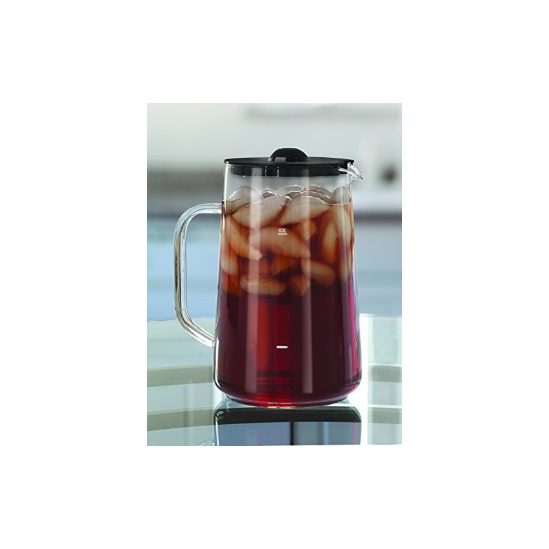 Capresso 6624 Ice Tea Glass Pitcher, 80 oz. (2.5 Qt.)