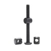 cSeao 10-Pack M6 60mm Black Socket Cap Screws Barrel Nuts