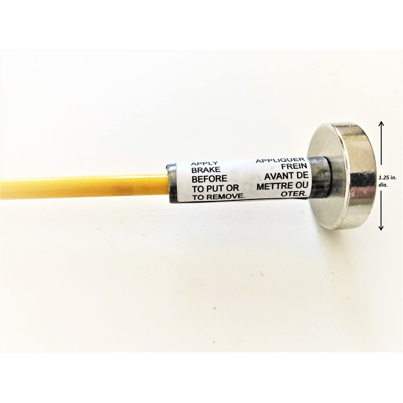 HOPs Magnetic Firewood Measuring Rod - 16 Inch - Model: