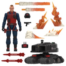 G.I.Joe Classified Series Scrap-Iron & Anti-Armor Drone,Collectible Action Figures,74,6 inch Action Figures for Boys & Girls,with 11 Accessories