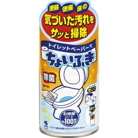 トイレットペーパーでちょいふき 120ml トイレ用 アルコール 除菌シート 約100枚分