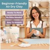 BeadHub Pottery Kit for Beginners, 4.4Lbs Air Dry Clay for