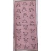 Panda Jacquard Face Towel [TL-F75-2B] Pink