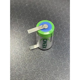 Battery Xeno XL-050F 3.6V 1/2 AA 1.2Ah Lithium Battery with Tabs