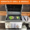 Full-Size Griddle Inserts for Weber Spirit I & II 200