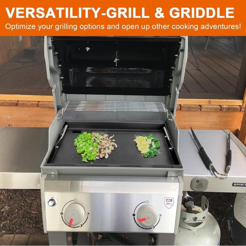 Full-Size Griddle Inserts for Weber Spirit I & II 200