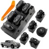 Dacall Master Power Window Switch Fits for Ford F-150 (2004-2008),