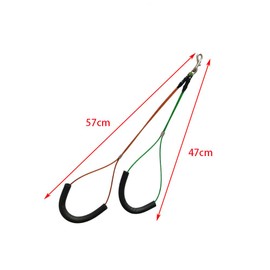 TOP-MAX Dog Grooming Tool Pet Grooming Table Adjustable Haunch Holder Grooming Assistance