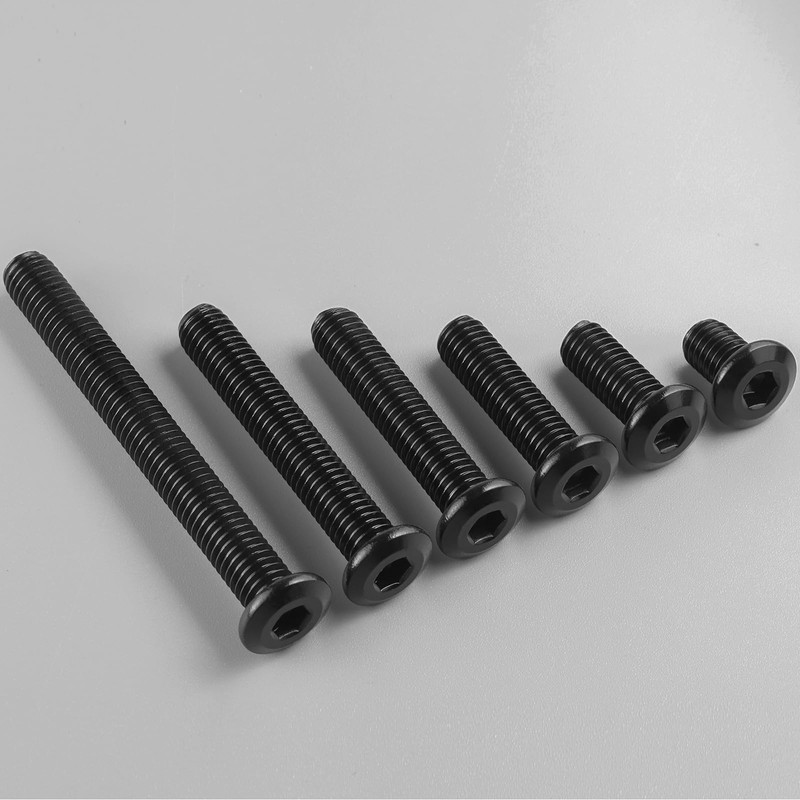 BNUOK M6-1.0 x 35mm Flat Head Hex Socket Cap Screws