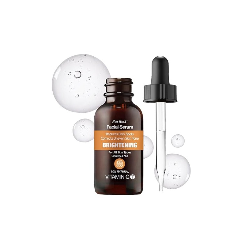 PURIFECT SUERO FACIAL ILUMINADOR VITAMINA C 90% NATURAL 30ML/1OZ