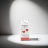 White Sweetheart Dice with Red Hearts D6 25mm (1in) Pack