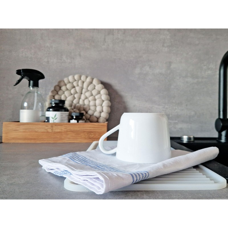 ZOLLNER Set of 4 Tea Towels, Kitchen Towels, 50 x