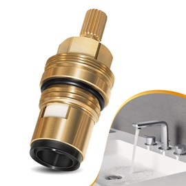 45882000 Hot Cartridge Replacement for Grohe Ceramic cartridge - 1/2" - 1/4 Turn - Anti-Clockwise Open,90 Degrees Right Hand Stop.