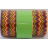 3 Roll Duct Tape Bundle - Purple/Yellow-Gold/Red//Green Chevron Stripes and