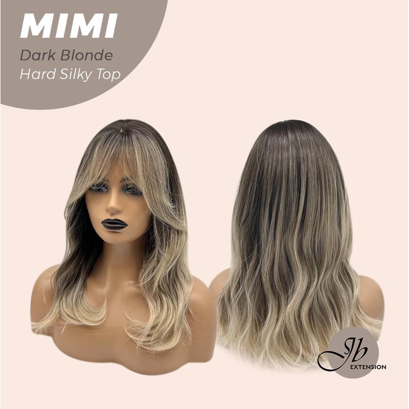 JBEXTENSION 16 Inches Scalpiana 3.5X4 Hard Silky Top Natural Scalp