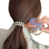 HONAMWINPRO Hair Ties Brown Grey Blue Red Green Black SIX