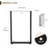 iWEDN Bar Height Table Legs 40 Inch, Counter Height Table
