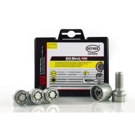 Fits Mercedes CLA Models 2013 To 2022 Heyner Germany Stil Block PRO Locking Wheel Nuts 14x1.5x28 385/5