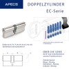 Apecs Cylinder Lock Profile Cylinder 30/70 mm for Door Lock